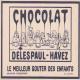 Buvard Chocolat DELESPAUL-HAVEZ