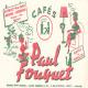 Buvard Cafs PAUL FOUQUET